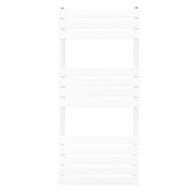 White Flat Panel Towel Radiator 1200 x 500 mm