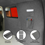 Van Carpet Lining and Storage Pouches - Smoke Grey