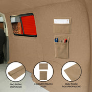 Van Interior Carpet Lining and Storage Pouches - Beige