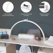 LED Half-Moon Lamp