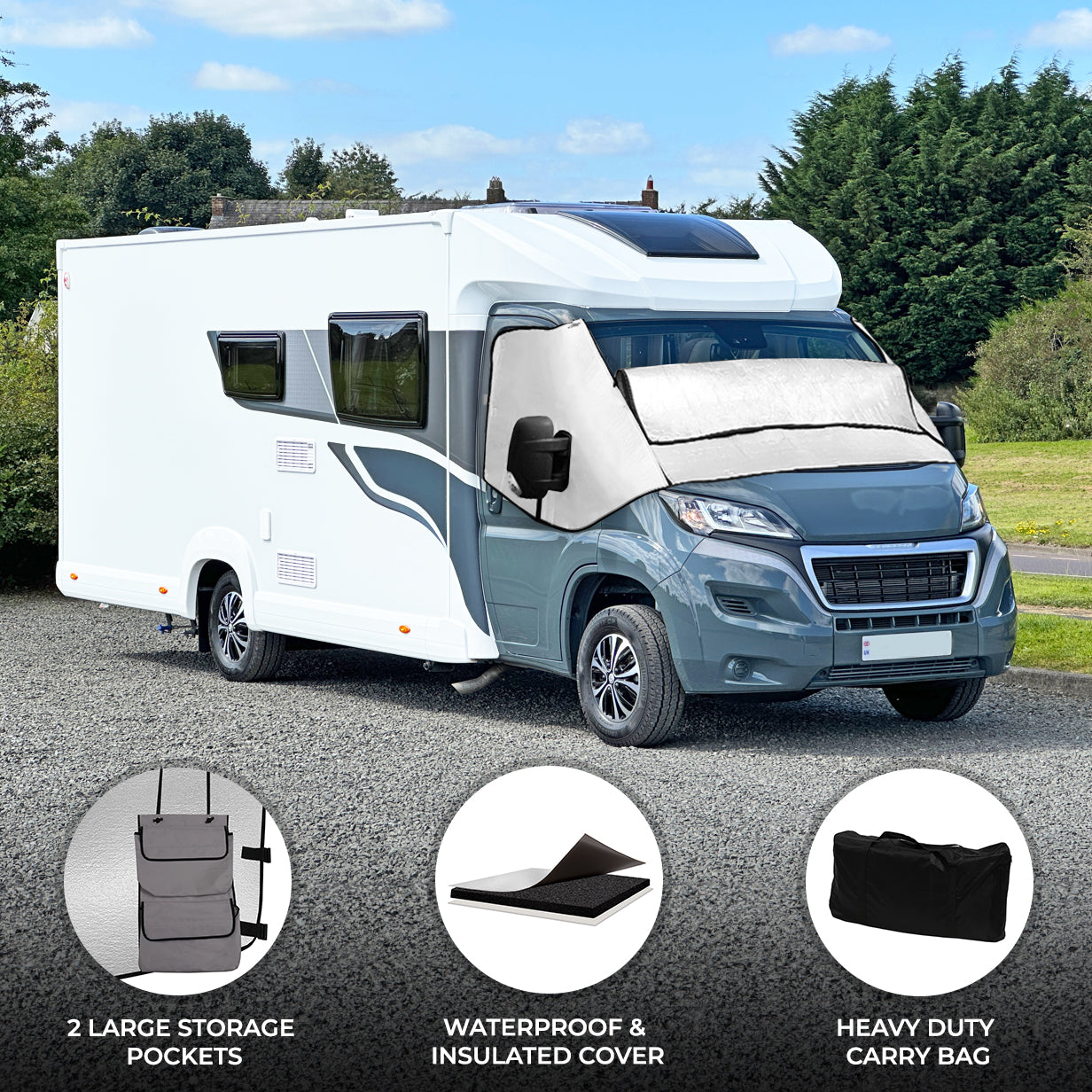 Motorhome Window Screen Cover for RVs