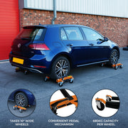 Hydraulic Positioning Skates – Pair