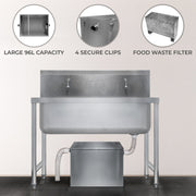 KuKoo Grease Trap - 96 Litre Capacity