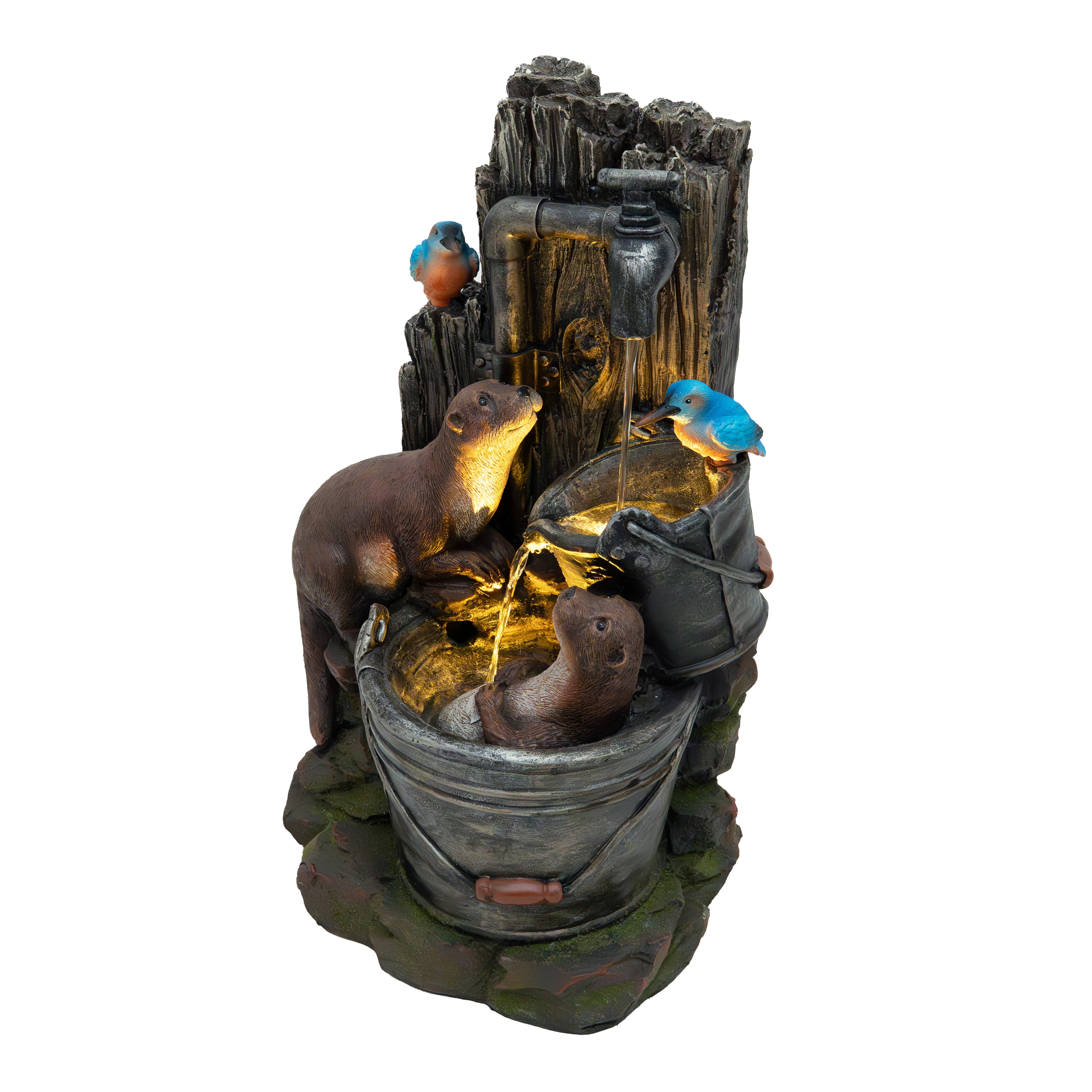 Otter Oasis Electric Water Feature