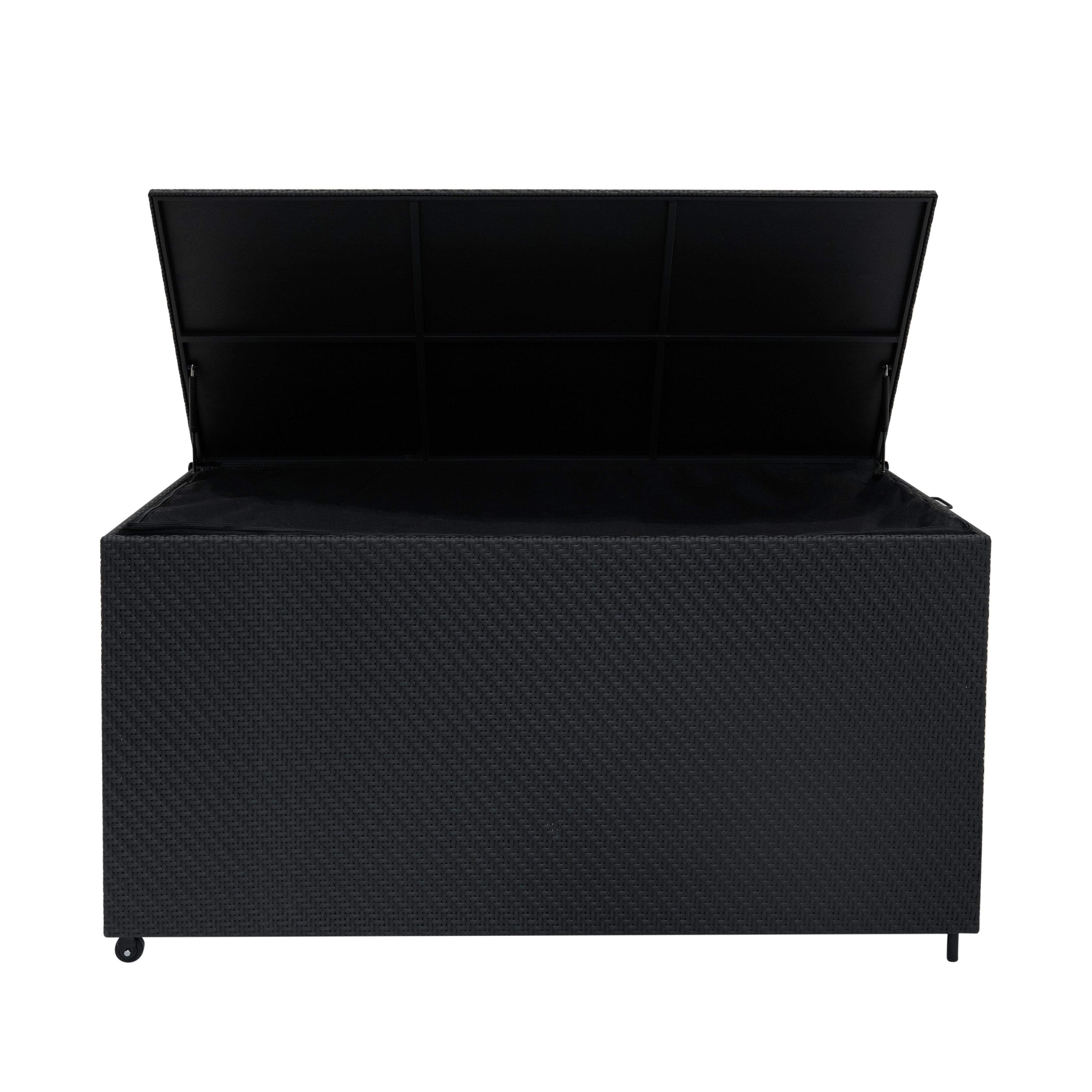 Rattan Storage Box – 700 L – Black
