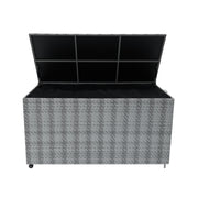 Grey Rattan Storage Box, 700 L Capacity