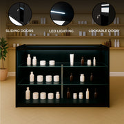 K1500 LED Retail Counter - Black