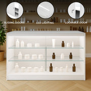 LED Retail Counter K1500 – White