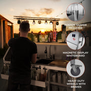 Portable Cocktail Bar Station