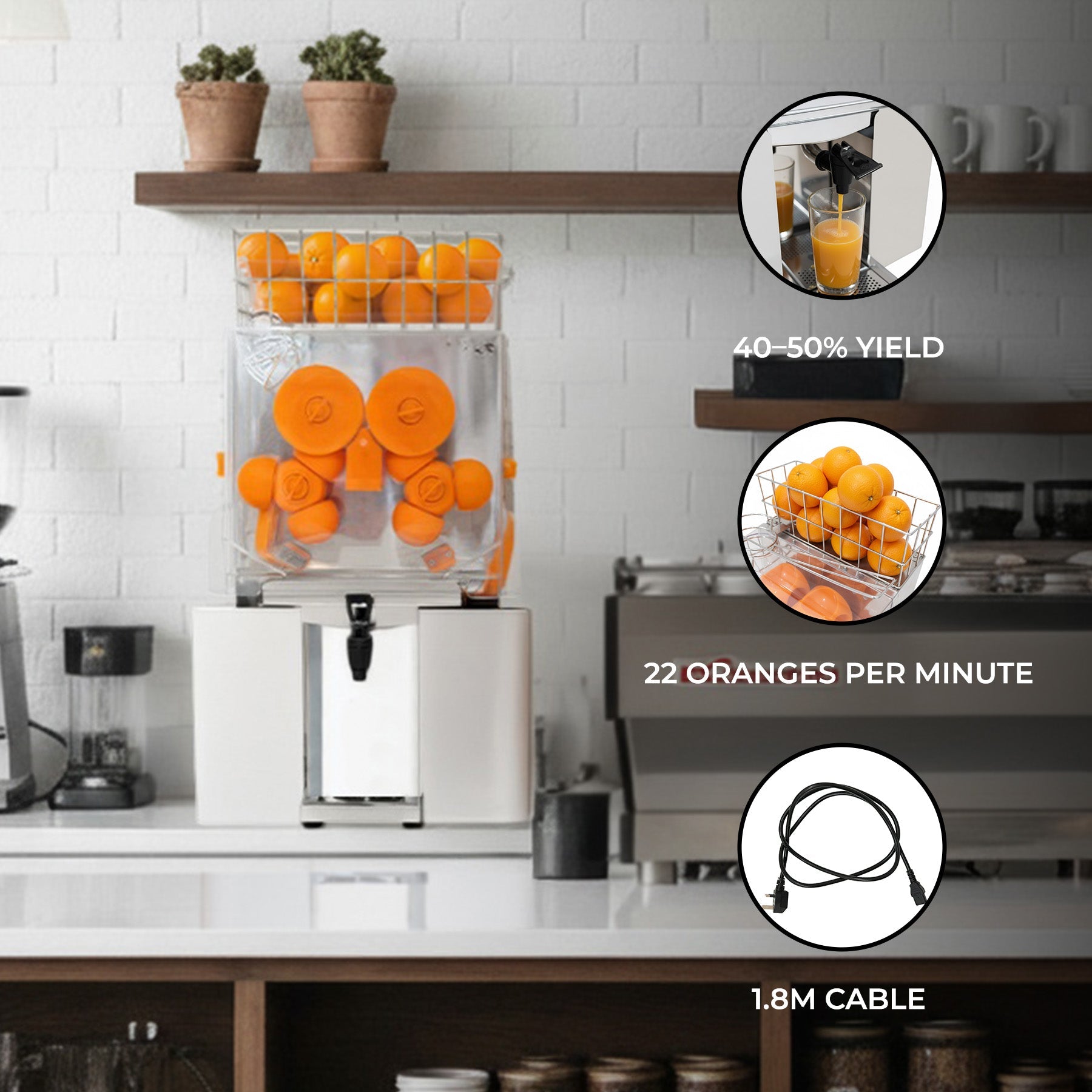 Commercial-Grade Fruit Juicer for High-Volume Juice Production