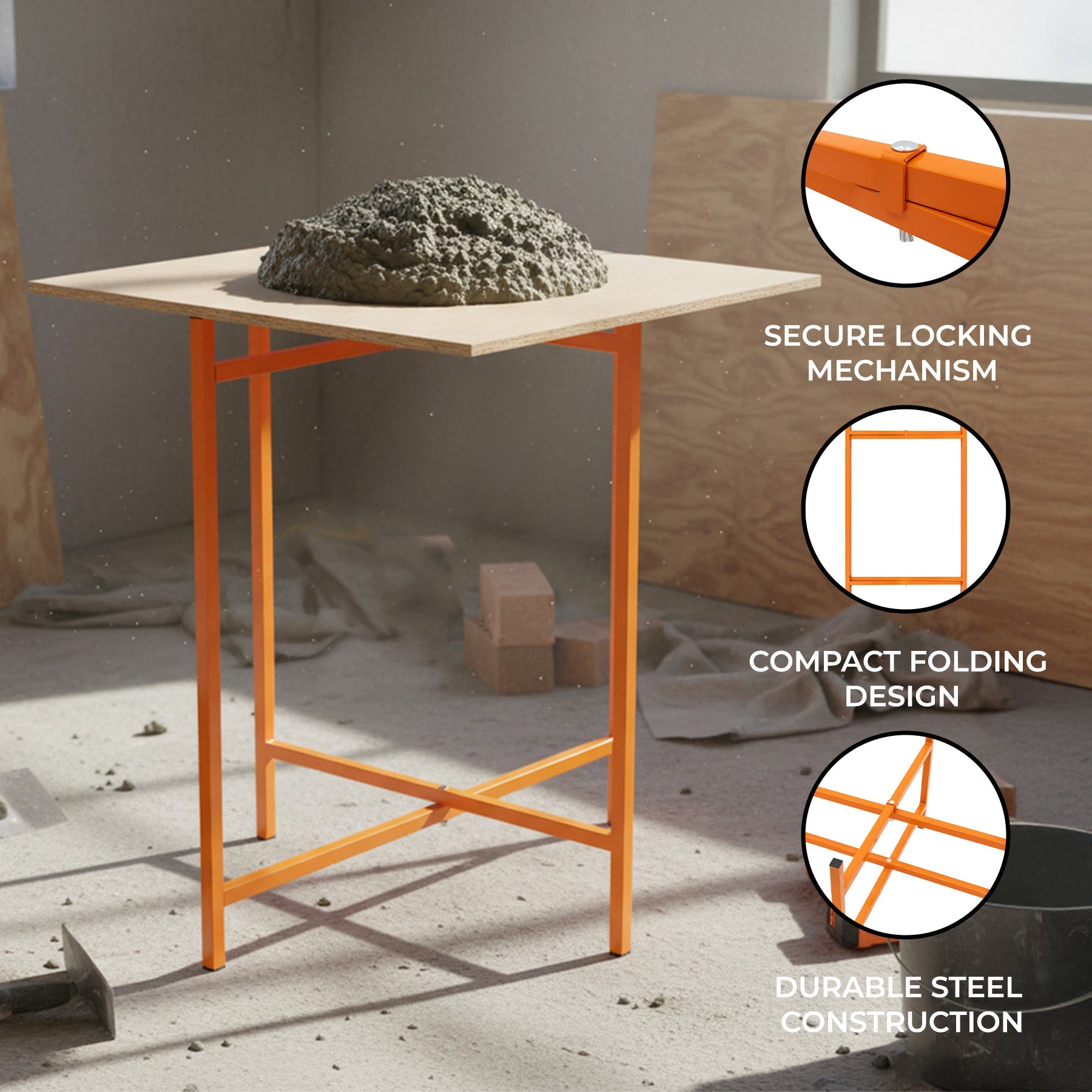 Mortar Board Stands – Pack of 10 – 750 mm High