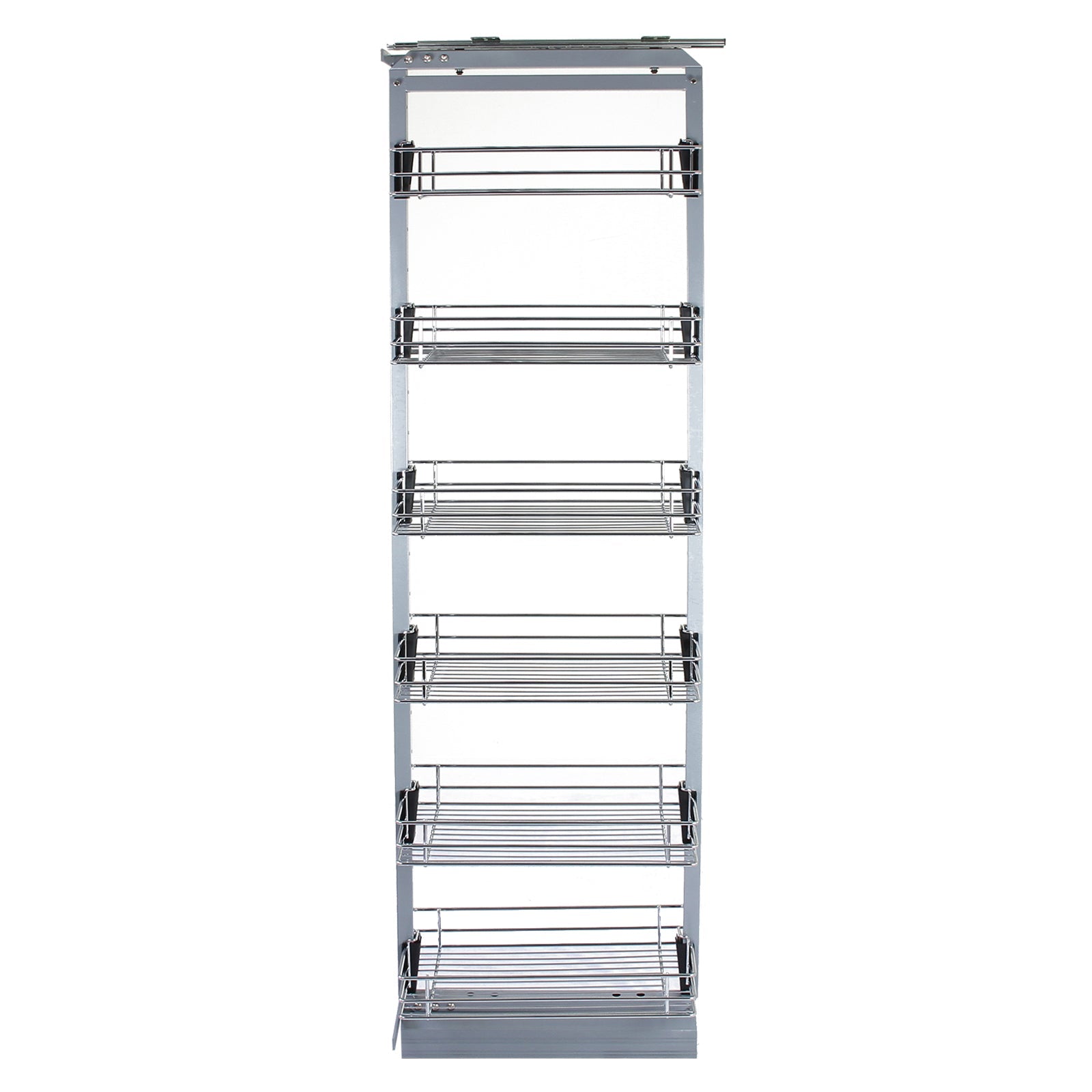 KuKoo Pull-Out Soft-Close Kitchen Larder Cabinet, 46 cm Depth x 170–195 cm Height