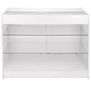 K1200 Brilliant White Retail Display Cabinet