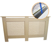 Unfinished MDF Radiator Cover - 1515mm