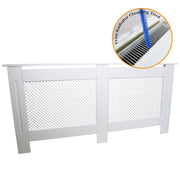 White MDF Radiator Cover – Length 1720mm