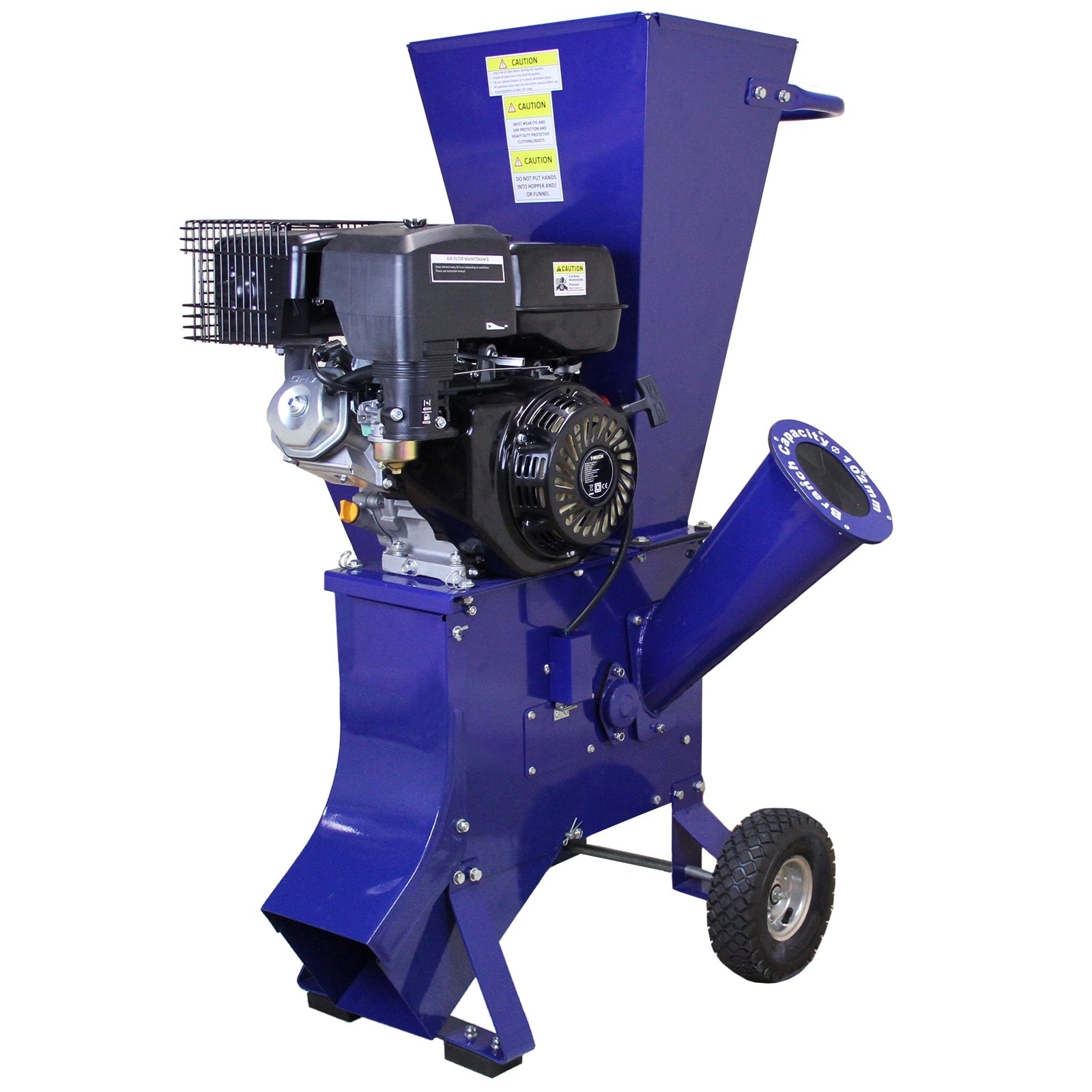 T-Mech 5-Ton Log Splitter (370 mm) and T-Mech 15 HP Wood Chipper