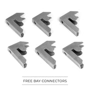 Three-Pack E-Rax Galvanised Racking Units