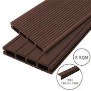 Jardí Composite Decking - 5 m² - Conker Brown