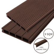 Jardí Composite Decking – 9 sq m – Conker Brown