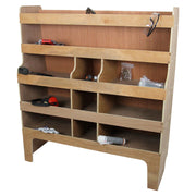 Ford Transit Custom Offside Van Racking – Plywood Shelving for SWB & LWB