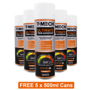 Anthracite Dark Grey Van Carpet Lining Kit with 5 Adhesive Cans