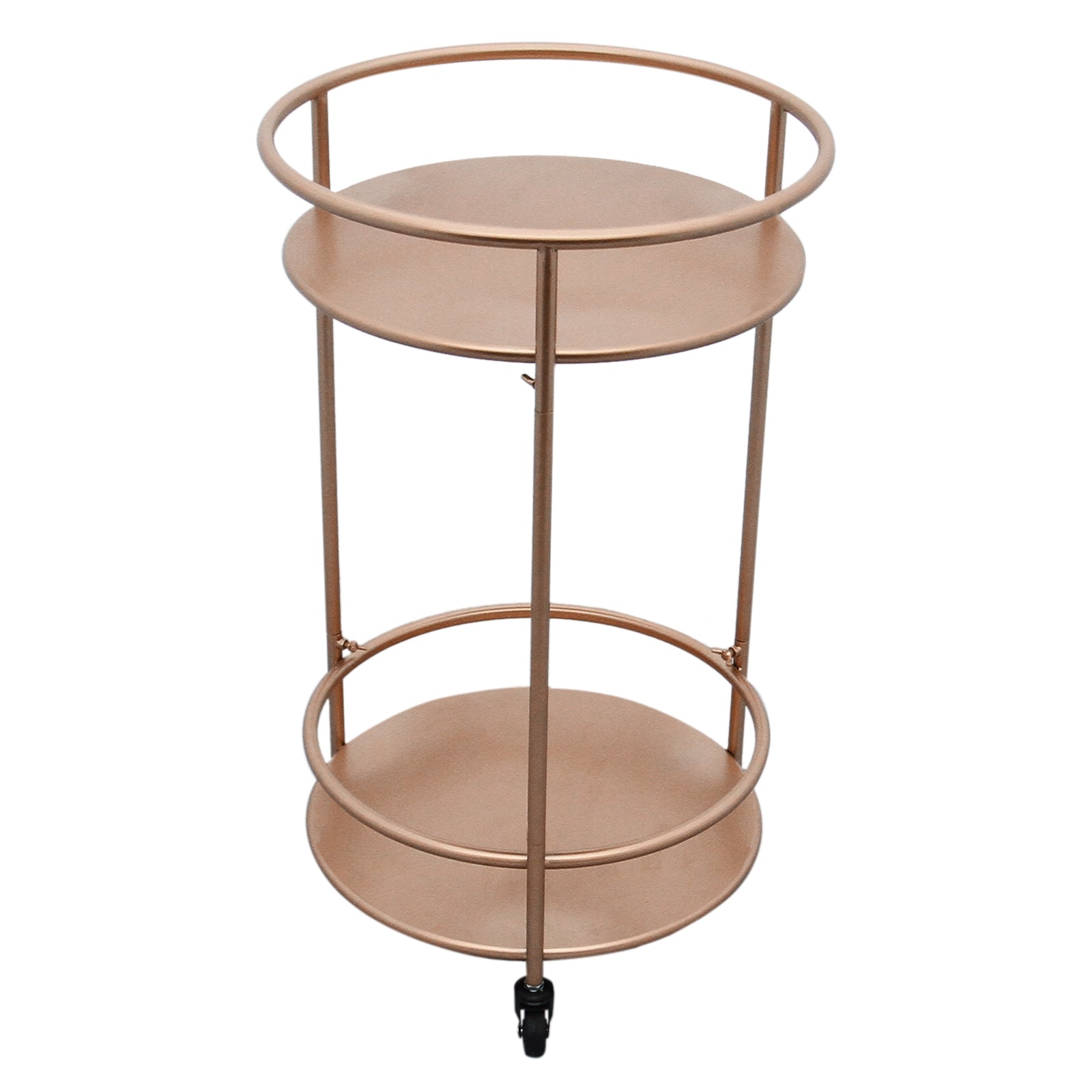 Small Rose Gold Bar Cart | Drinks Trolley