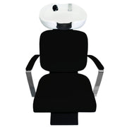 Black Salon Backwash Chair