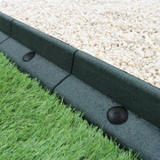 Green Flexible Lawn Edging – 1.2 m Long, Pack of 6