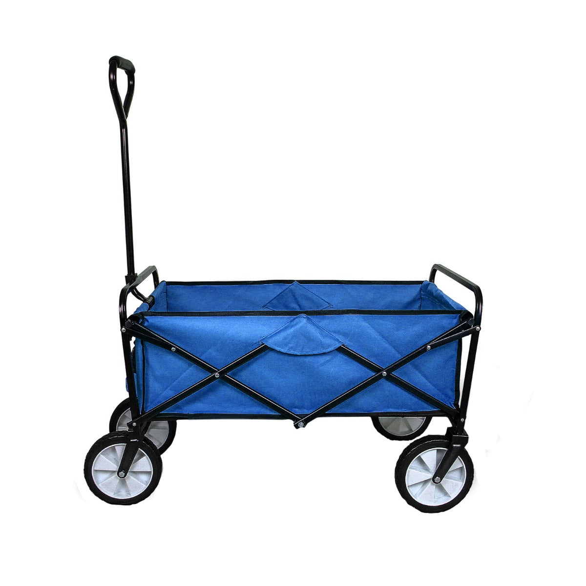 Blue Foldable Garden Cart