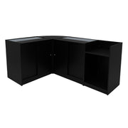 Vega LED Shop Counter Set (K900, C900, TB60, CM60) - Black