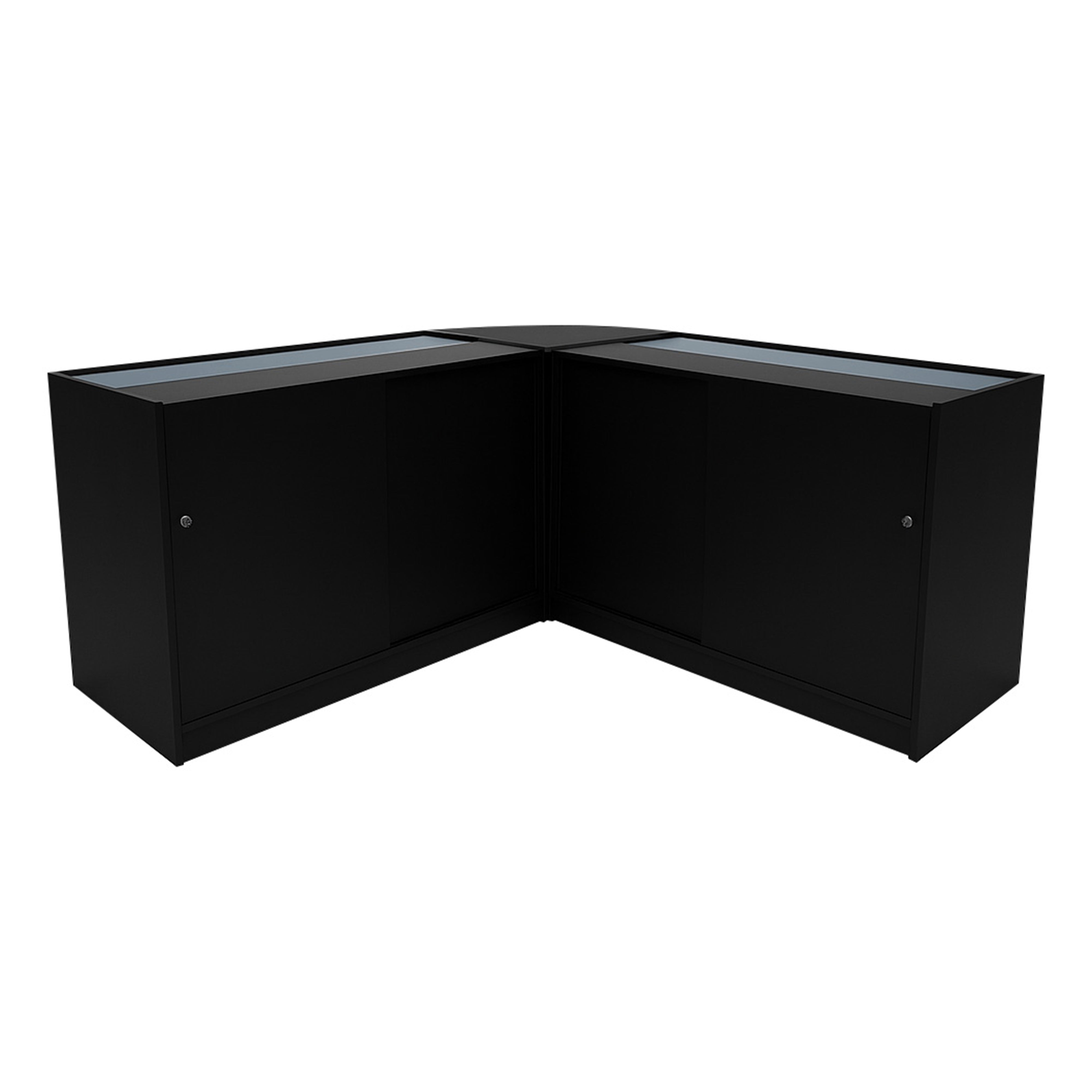 Hera LED Shop Counter Set – K1200, C1200 & CM60 (Black)