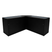 Harmonia LED Shop Counter Set B1200, C1200 and LM60 – Black