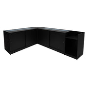 Gravity LED Shop Counter Set B1500, C1500, TB60, CM60 – Black