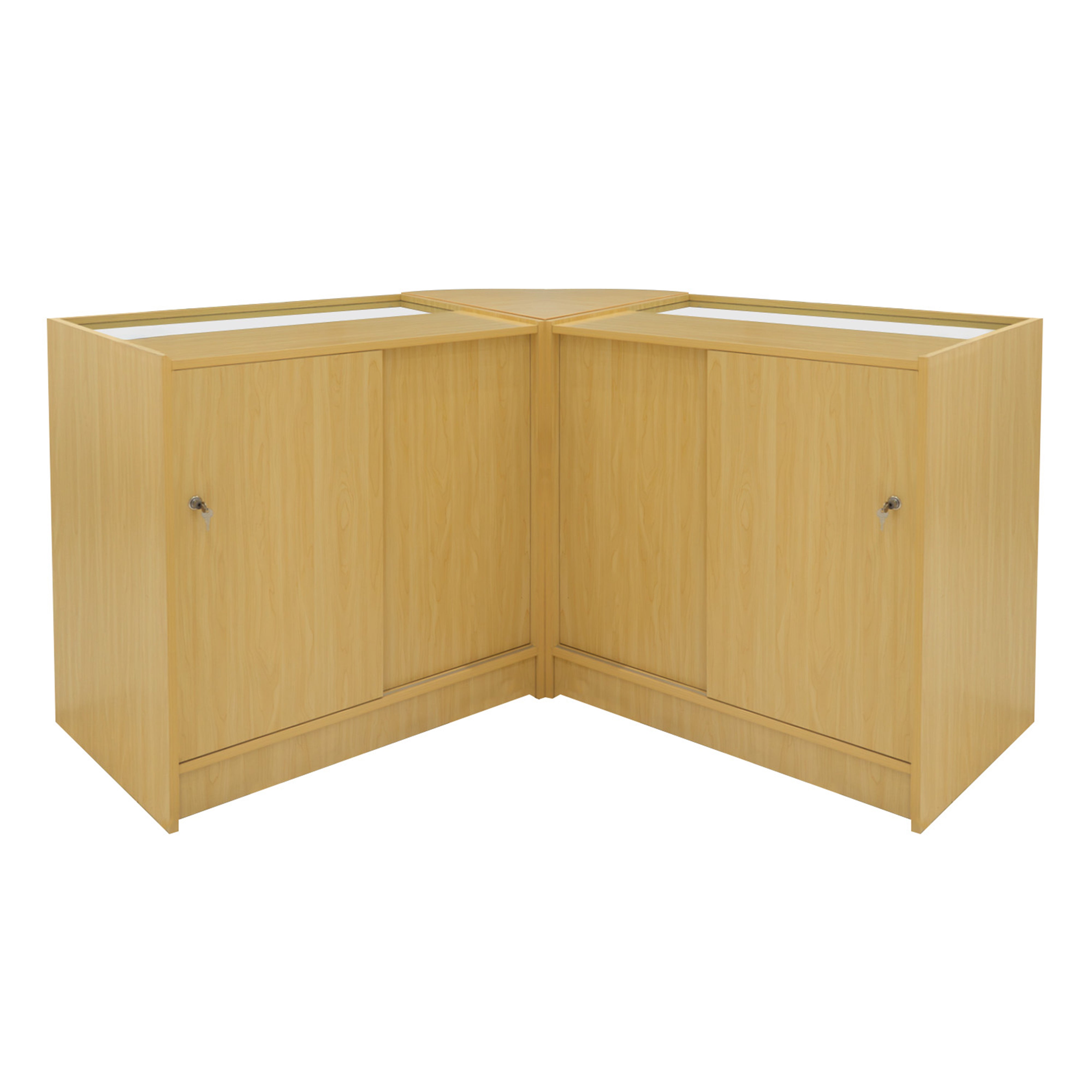 IRIS LED Shop Counter Set CM60 with 2x B900 - Maple Finish