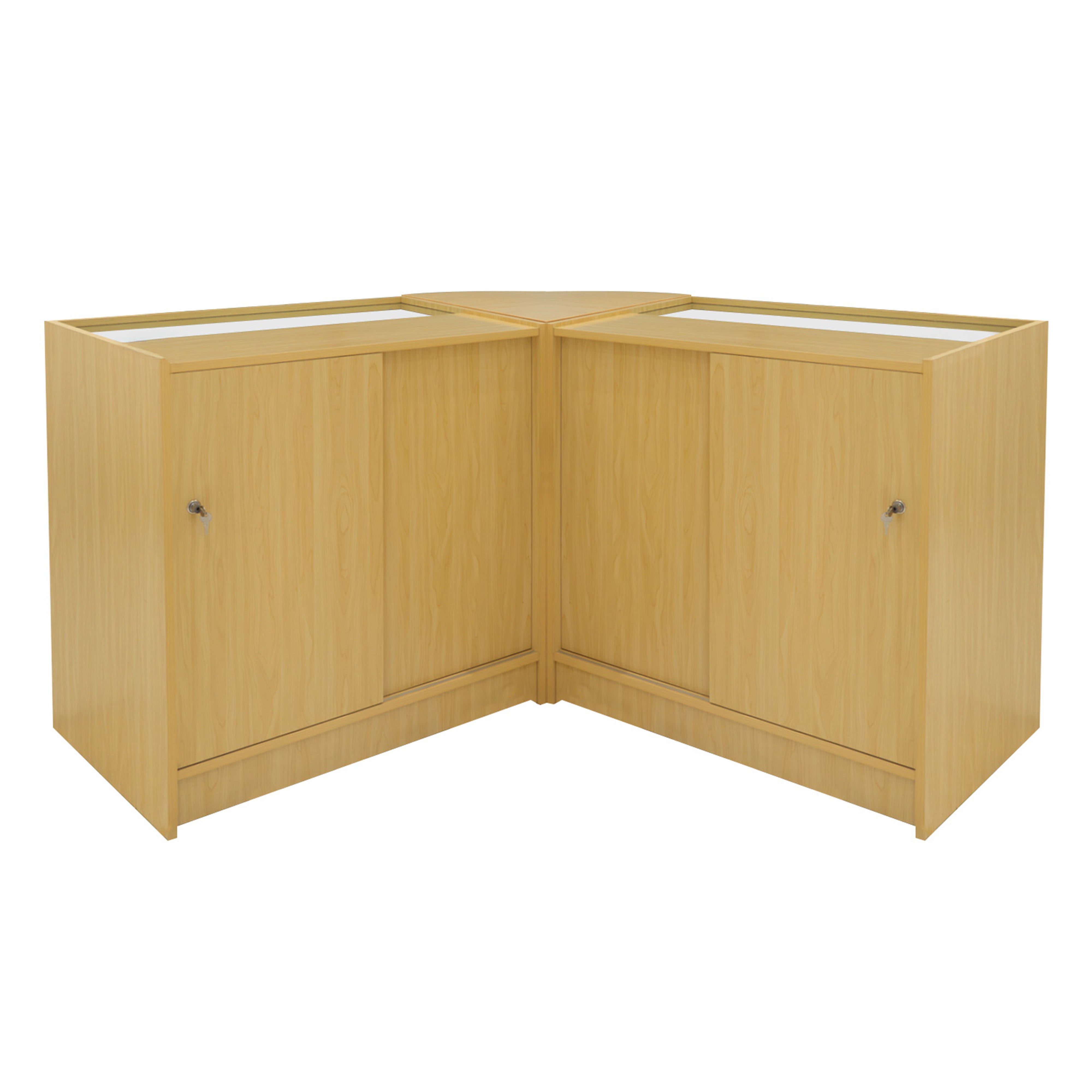 Selene LED Shop Counter Set CM60 with 2x C900 Counters – Maple Finish
