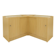 Harmonia LED Shop Counter Set (B900, C900, LM60) – Maple Finish