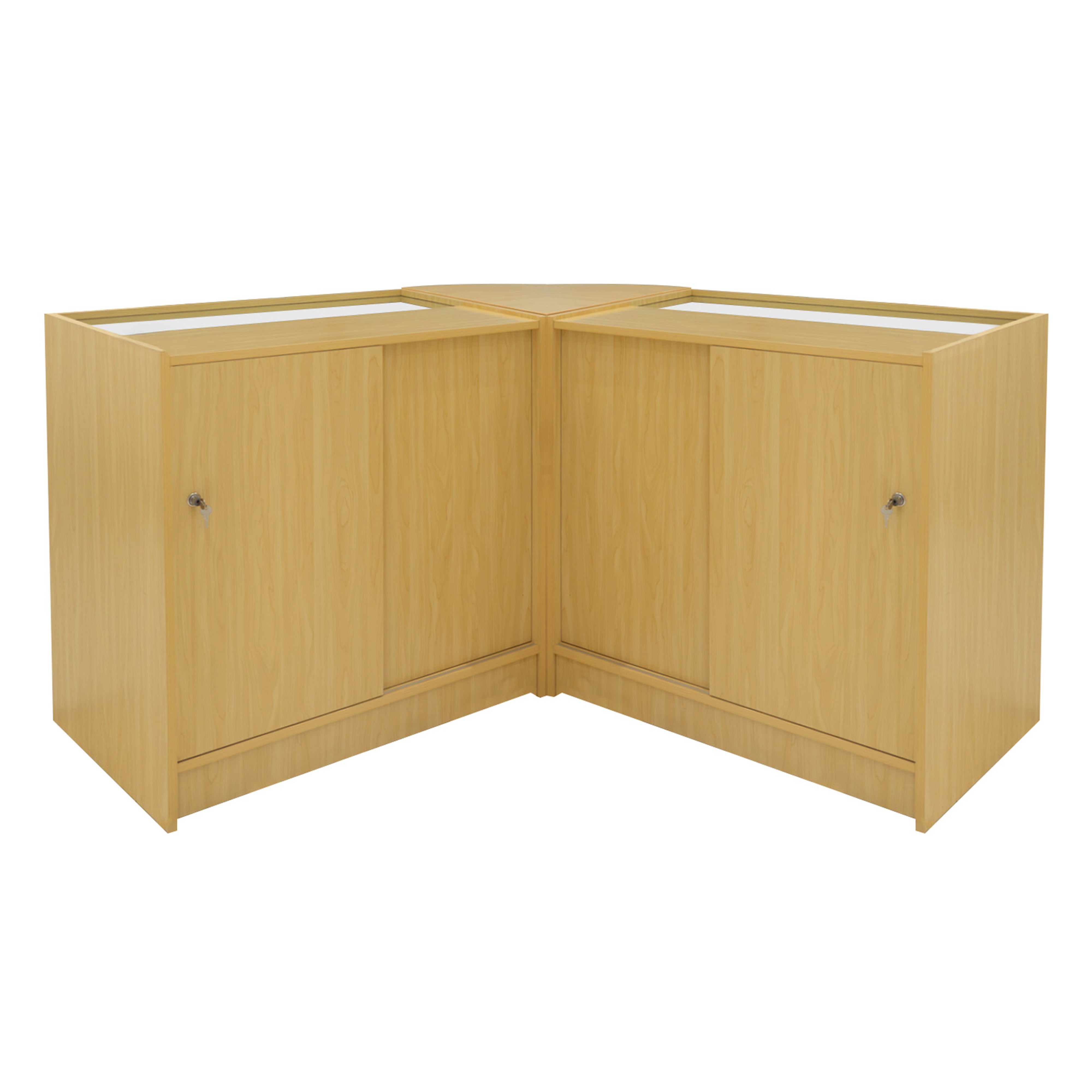 Demeter LED Shop Counter Set K900, B900 and LM60 – Maple Finish