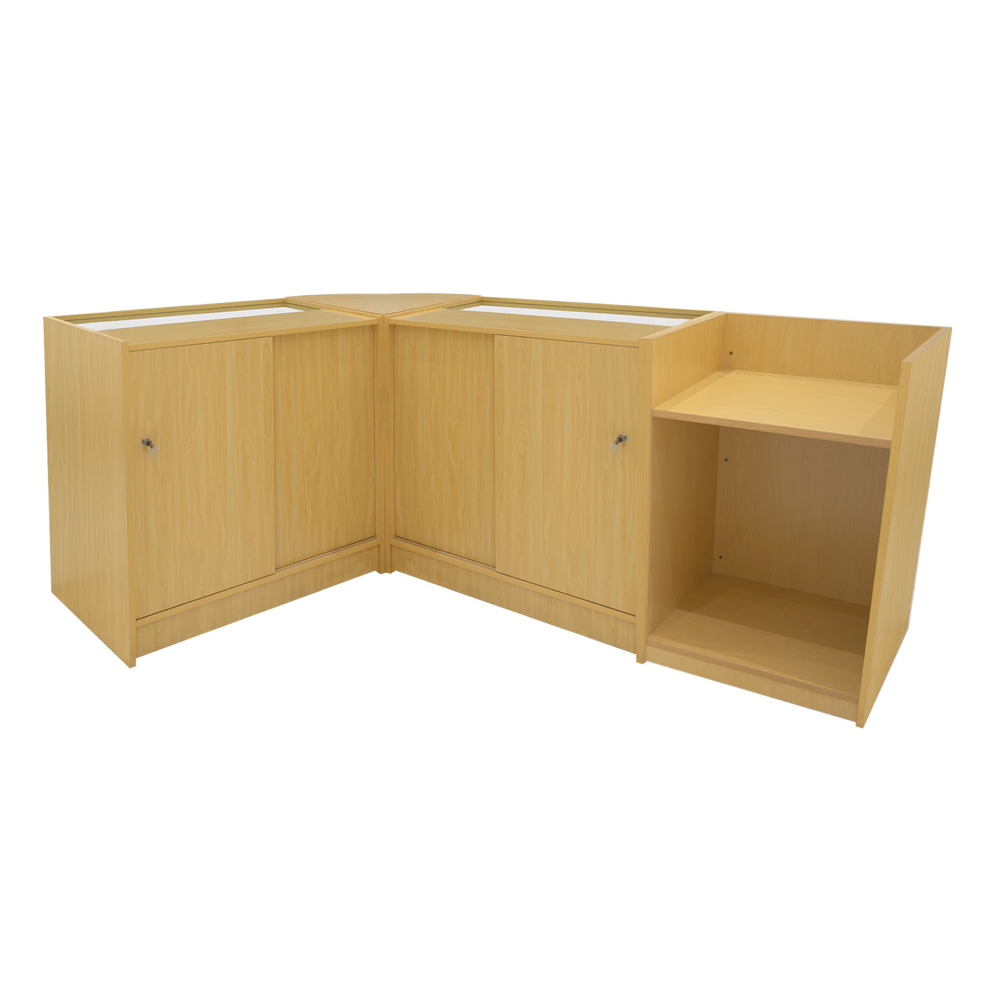 Polaris LED Shop Counter Set – K900, B900, TB60 & CM60 – Maple Finish