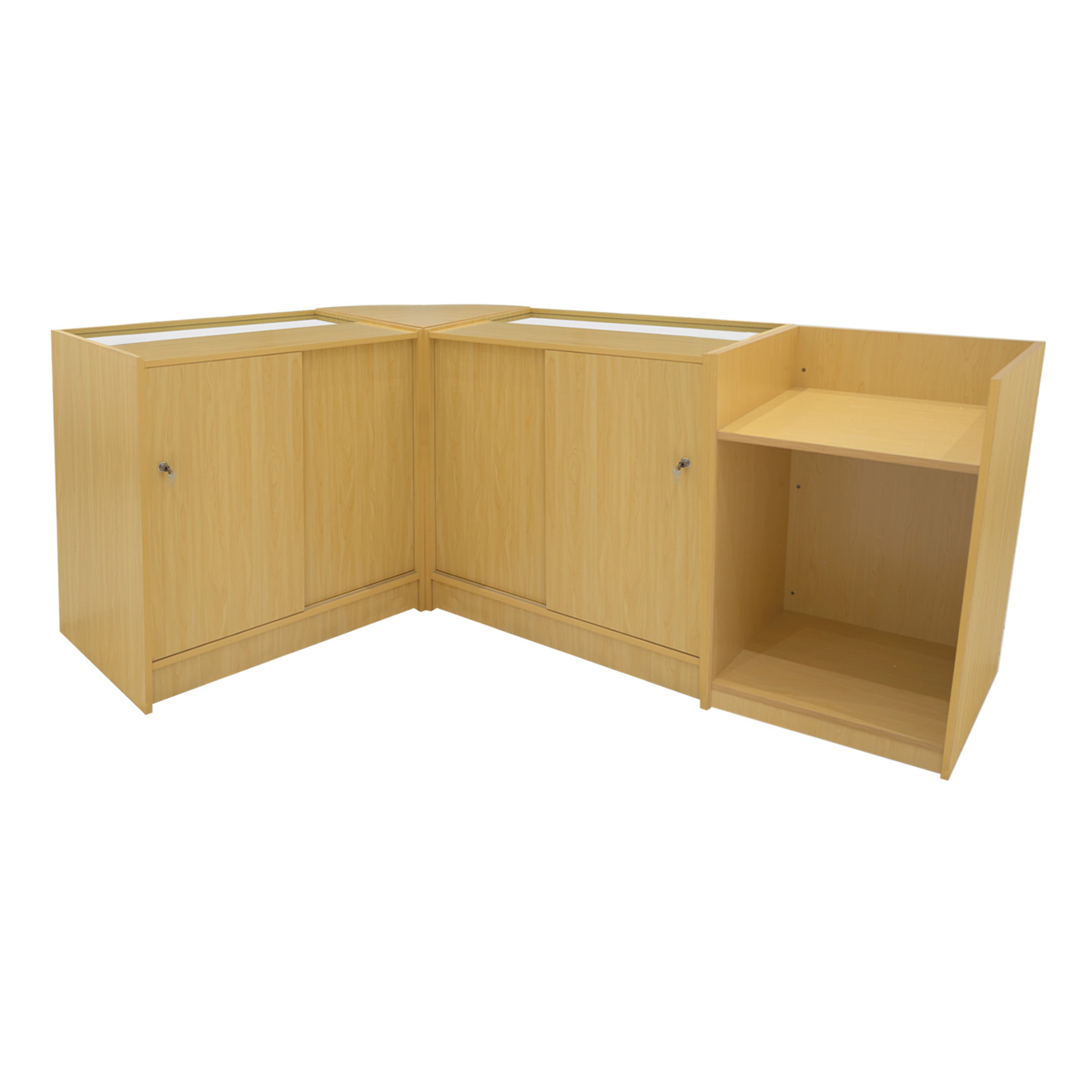 Eclipse LED Shop Counter Set LM60, TB60 and 2x C900 – Maple Finish