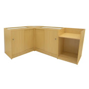 Astro LED Shop Counter Set LM60, TB60 and 2x K900 – Maple Finish