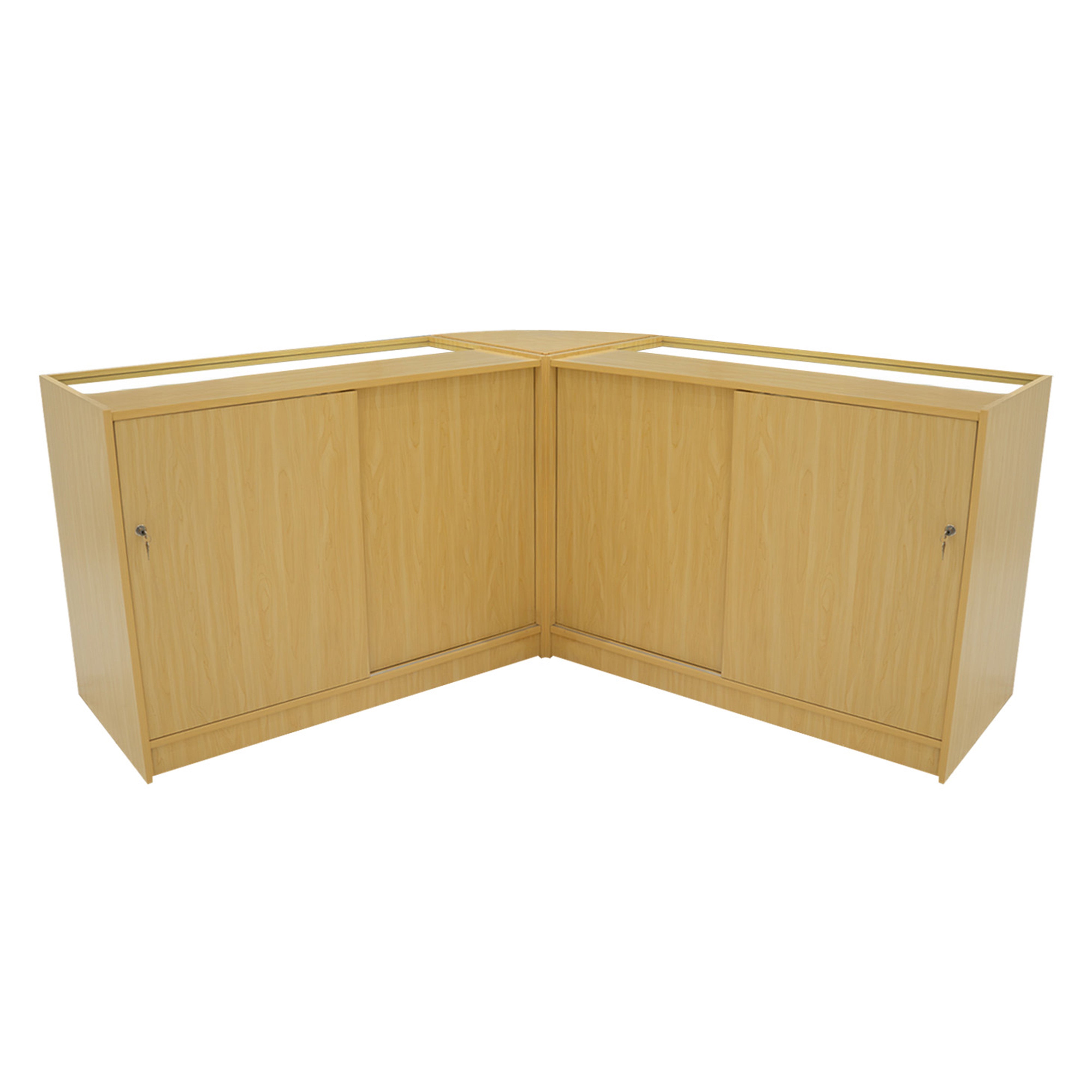 Iris LED Shop Counter Set CM60 with 2x B1200 – Maple