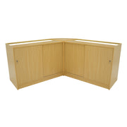 Selene LED Shop Counter Set CM60 with 2x C1200 Counters - Maple Finish