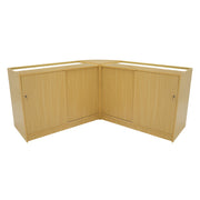 Helios LED Shop Counter Set CM60 with 2 x K1200 Modules – Maple Finish