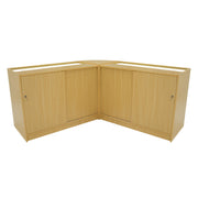 Adonis LED Shop Counter Set B1200, C1200 and CM60 – Maple Finish