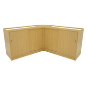 Hera LED Shop Counter Set (K1200, C1200, CM60) – Maple Finish
