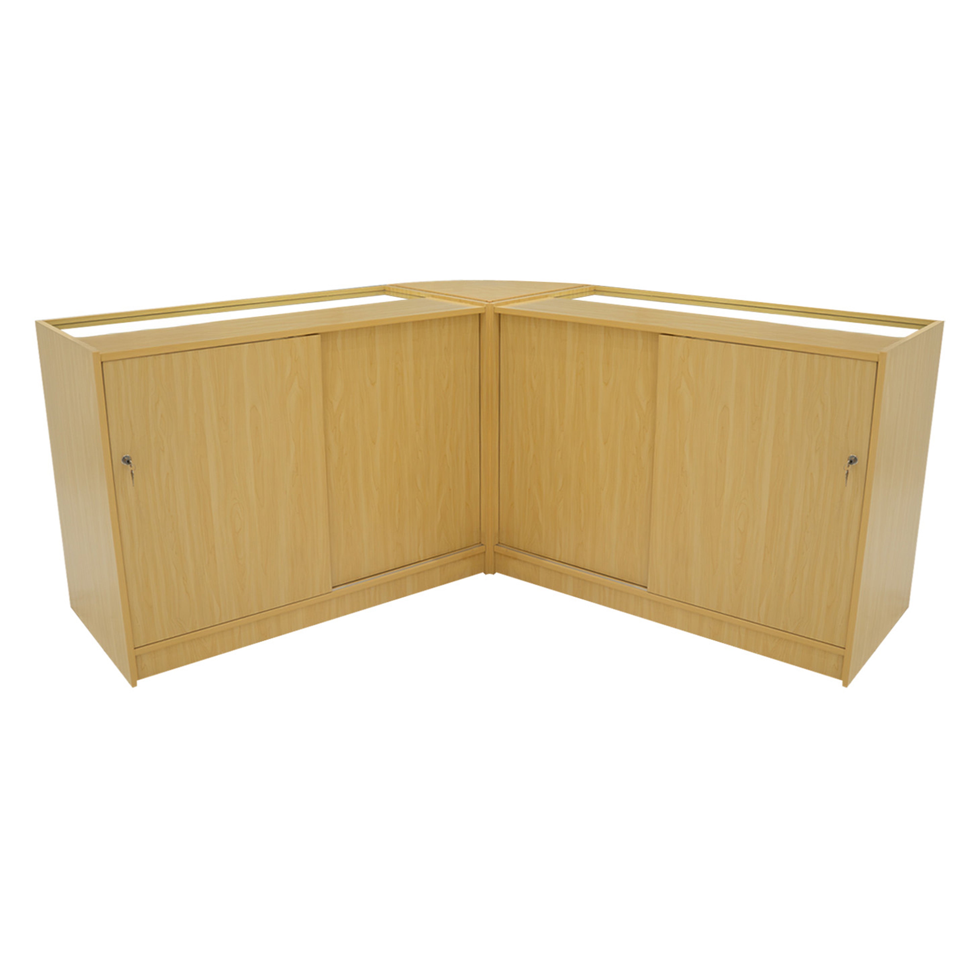 Hera LED Shop Counter Set (K1200, C1200, CM60) – Maple Finish