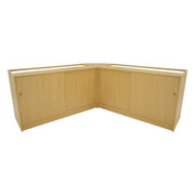 Helios LED Shop Counter Set CM60 and 2x K1500 - Maple