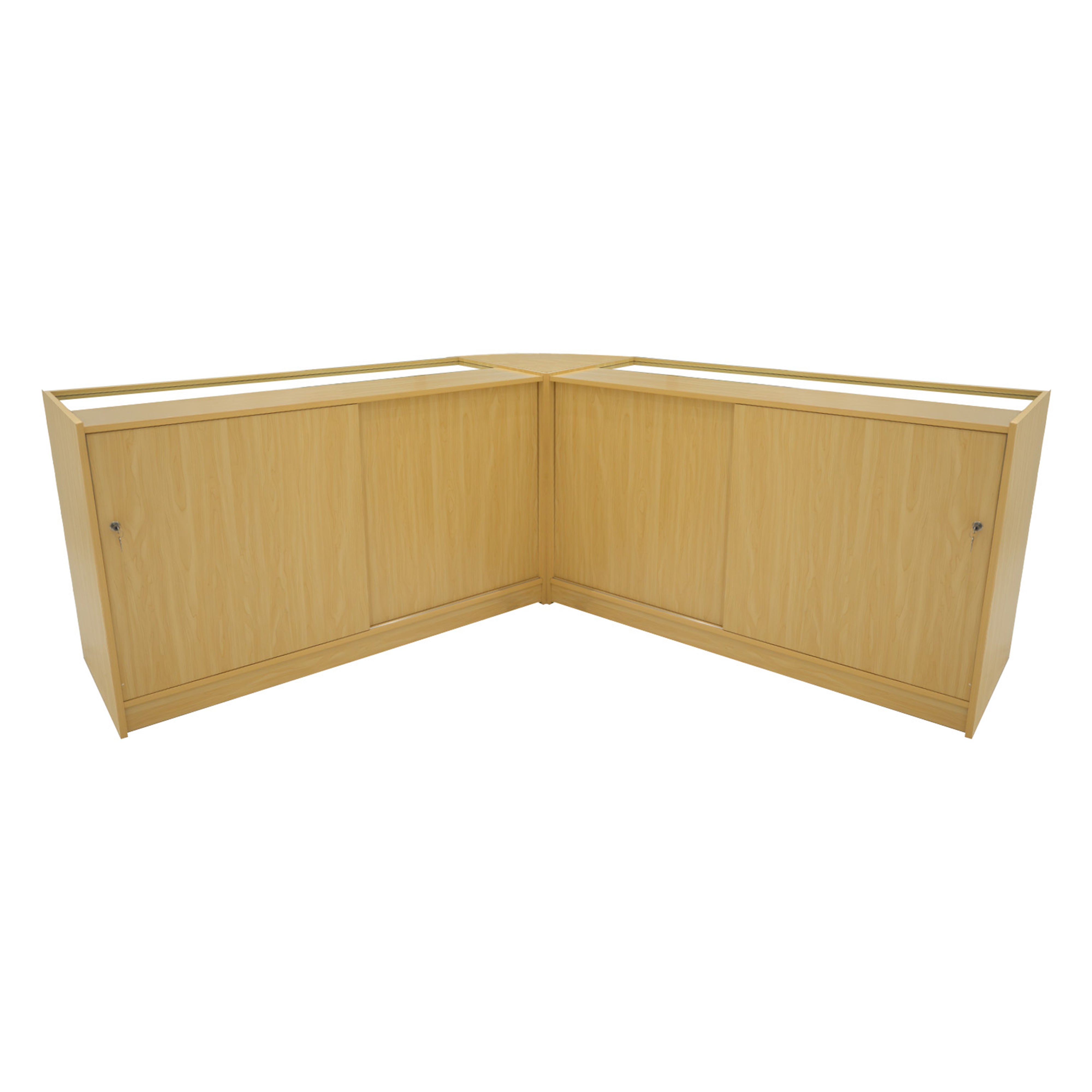 Helios LED Shop Counter Set CM60 and 2x K1500 - Maple