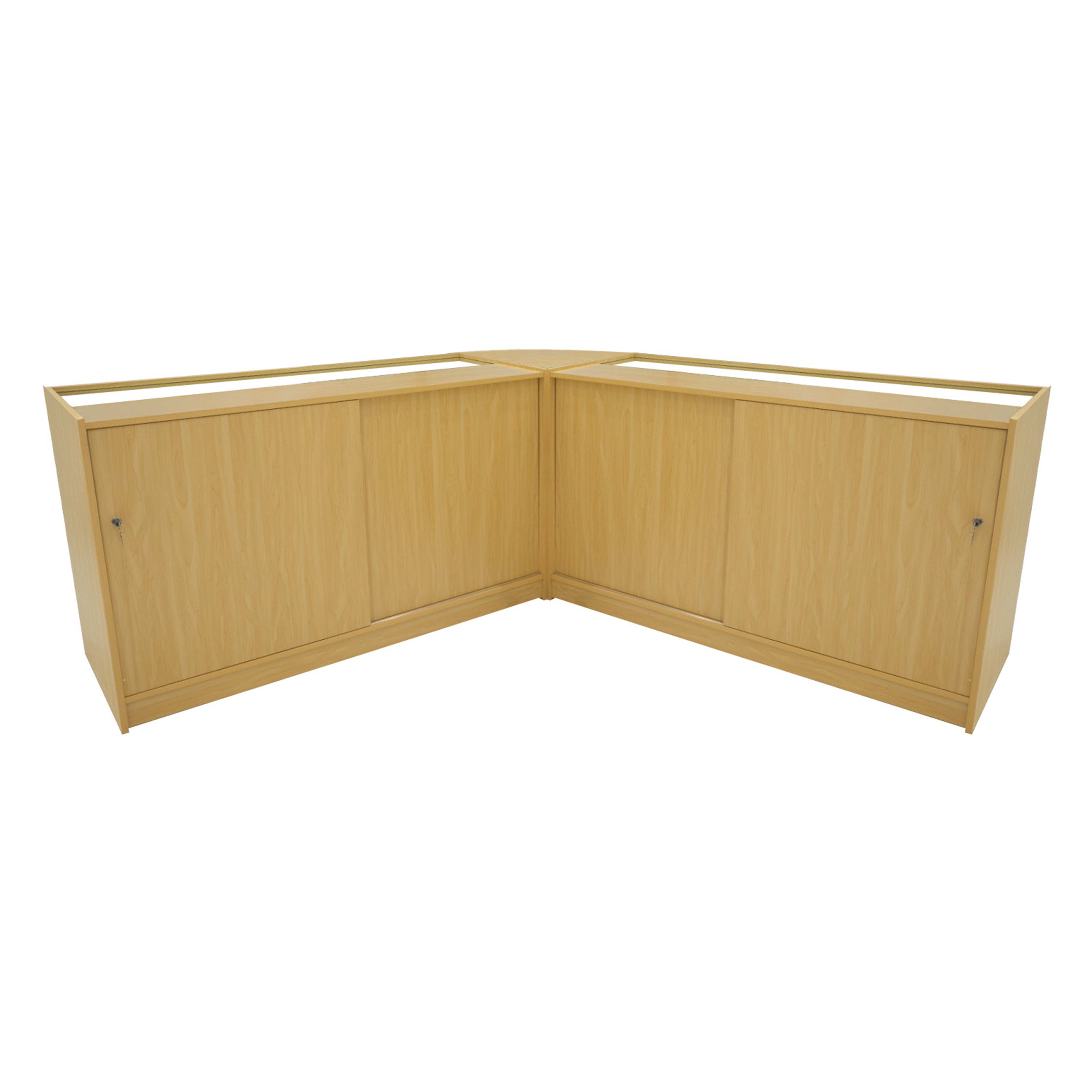 Hera LED Shop Counter Set K1500, C1500 & CM60 – Maple Finish