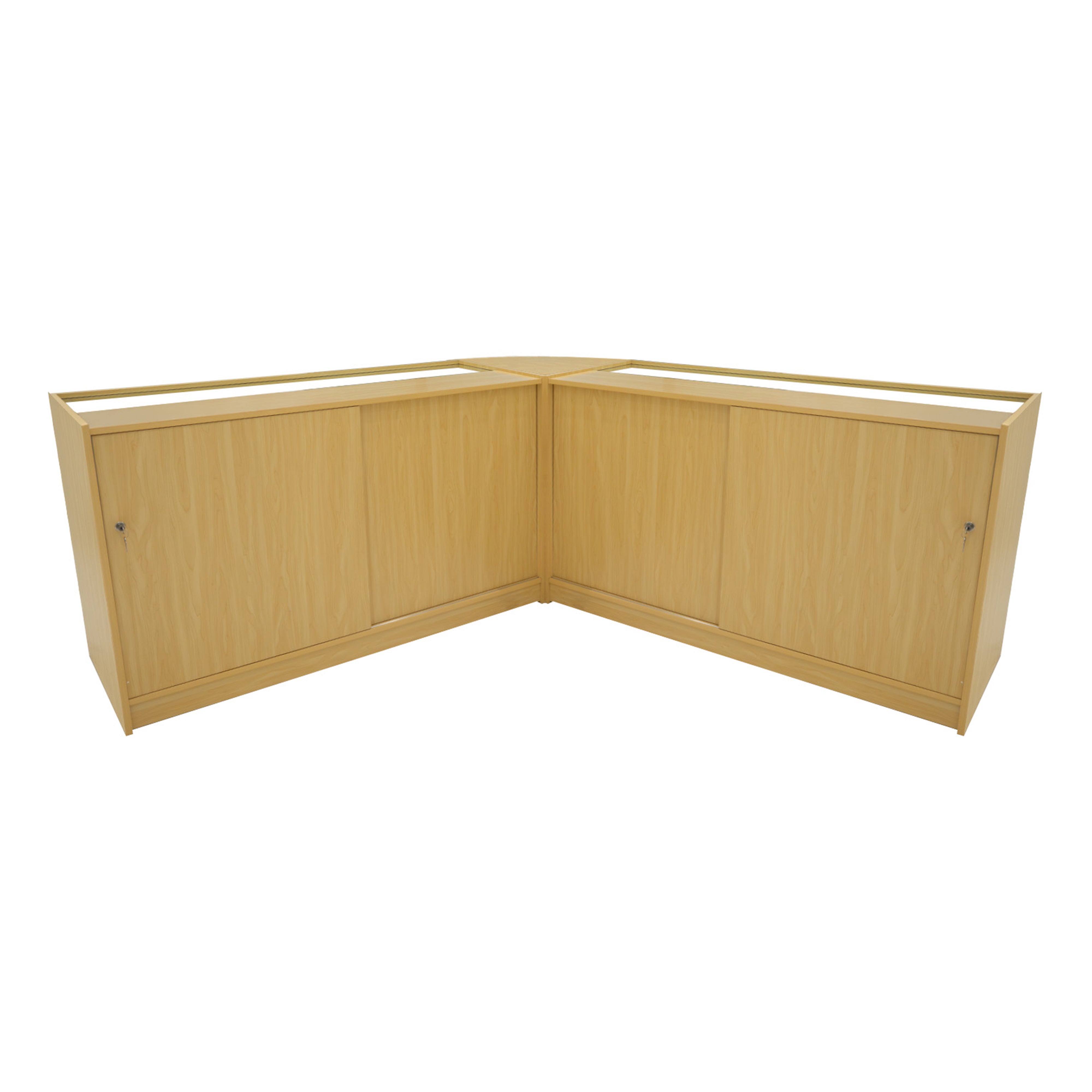 Andromeda LED Shop Counter Set LM60 with 2 x C1500 – Maple Finish